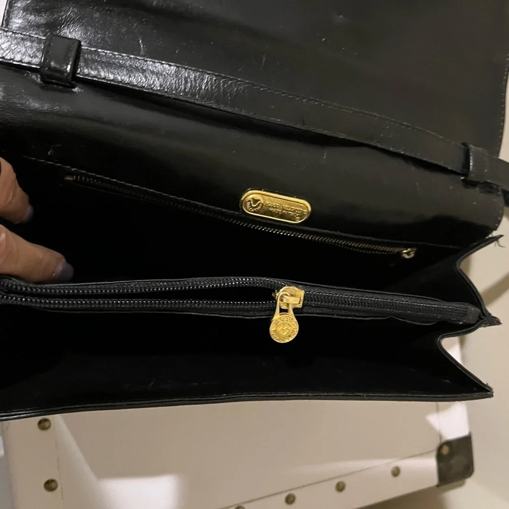 Valentino Vintage Black Crossbody